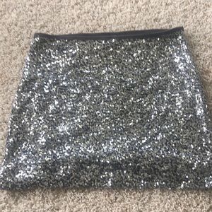 Express sparkle skirt